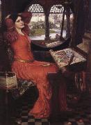 John William Waterhouse i am Half-Sick of Shadows said the Lady of Shalott oil painting picture wholesale